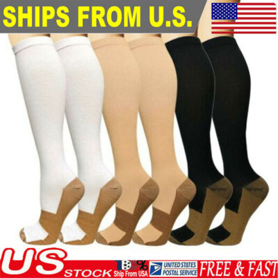 Medical Extra Wide Socks for Lymphedema Swollen Feet Leg Bariatric Socks Cast...