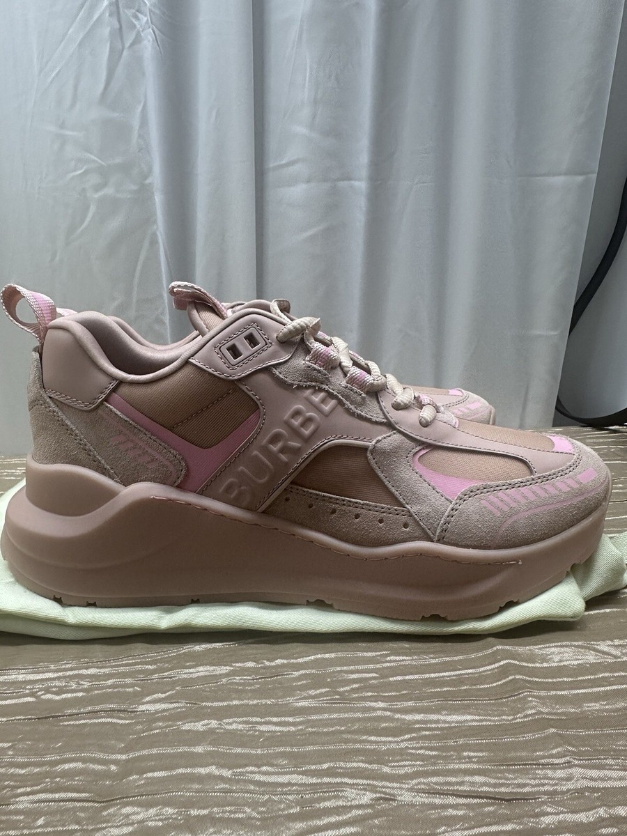 Low Top Burberry Sneakers Run Small Women's Designer Sneakers