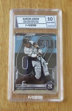 2022 Topps Now AARON JUDGE Home Run Record #62 Card—MGS 10/GEM MINT!
