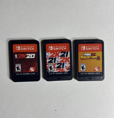 Nintendo Switch Game Lot of NBA Basketball Games 2k21 Playgrounds
