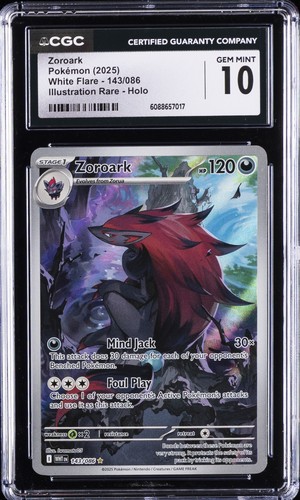 Zoroark graded CGC 10 for sale on eBay