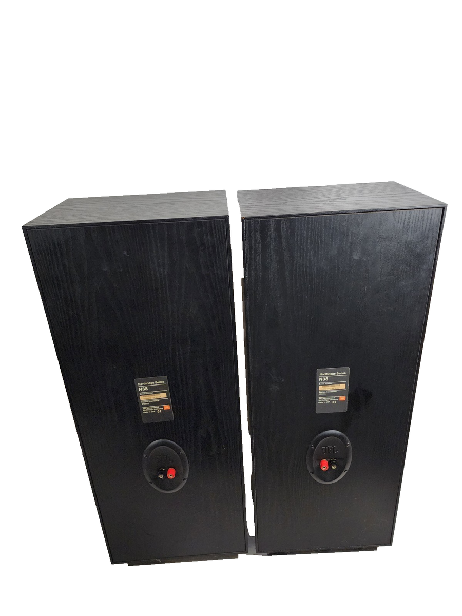 Vintage JBL N38 3-Way Northridge Series Floor Standing Speakers