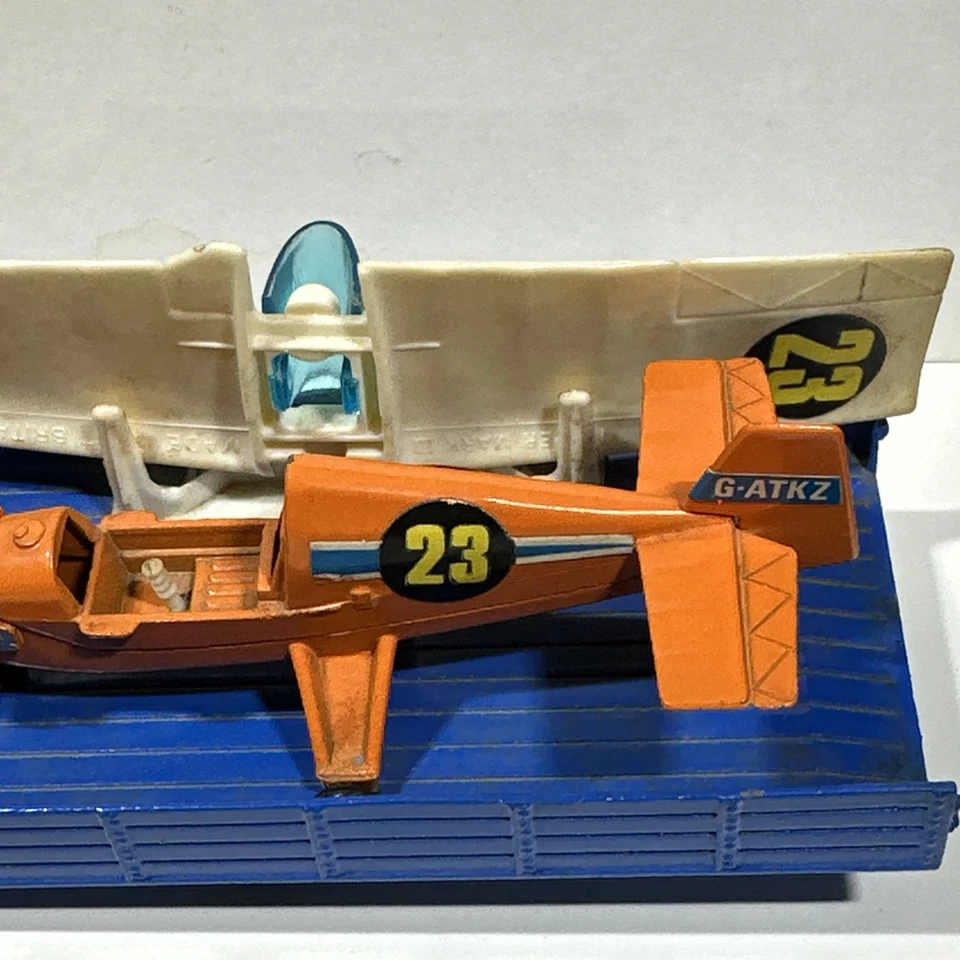 1973 Corgi Toys Gift Set 19 Land Rover Nipper Aircraft And Trailer Original Box - Image 4 of 4