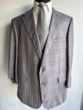 BESPOKE SCABAL GRAY SUPER 130'S SPORT COAT JACKET 52 REGULAR