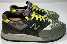 Size 11 - New Balance 998 Made in USA Festival Pack - Green for