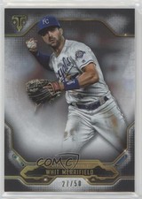 2020 Topps Triple Threads Onyx 27/50 Whit Merrifield #40 te2