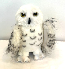 Douglas Wizard Snowy Owl Plush Stuffed Animal Toy 8" White Hedwig Child Cuddle