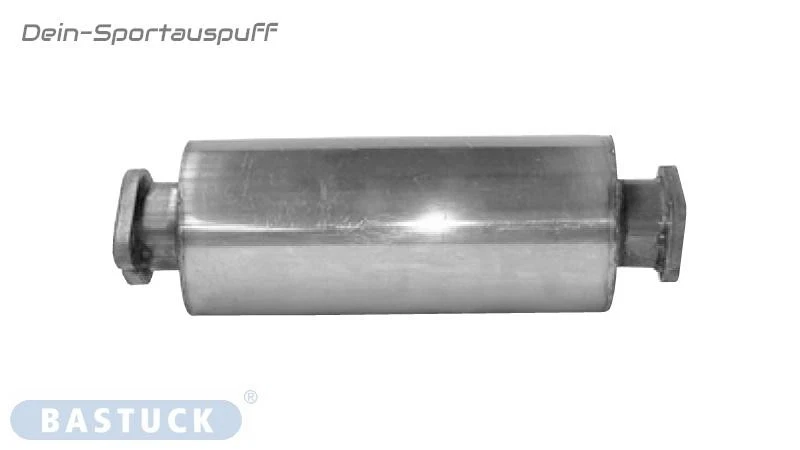 Bastuck duplex complete system from catalytic converter Volvo V50 5 cyl. incl turbo each 90mm rolled - Image 4 of 4