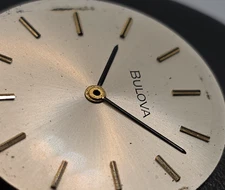 Bulova 10EB Swiss Made Vintage Peseux 7040 Original Dial And Hands