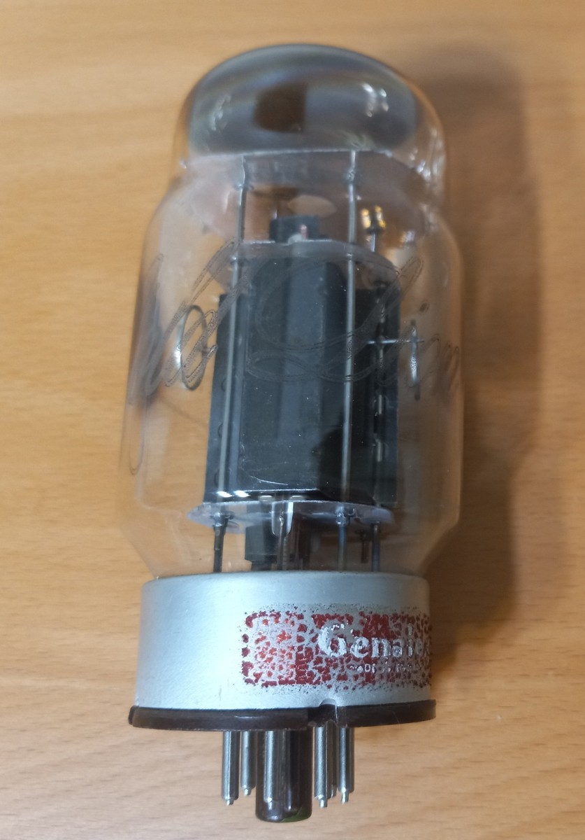 Genalex Gold Lion KT88 Black Plate Made in England 6550 Tested