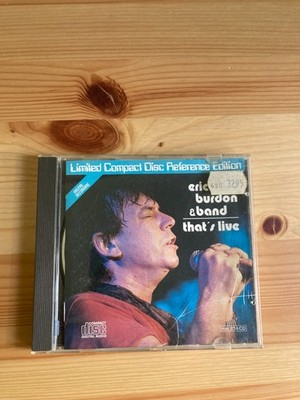 Eric Burdon & Band - That's Live - CD - 1985 Sanyo Electric Japan