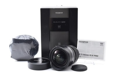 [Almost Unused] Olympus M.ZUIKO Digital ED 7-14mm f/2,8 MFT  Rens From JAPAN