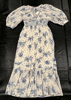 FREE PEOPLE GOLDEN HOUR MAXI DRESS DEAD MINT NEVER WORN NEW WITH TAGS S US 4/6