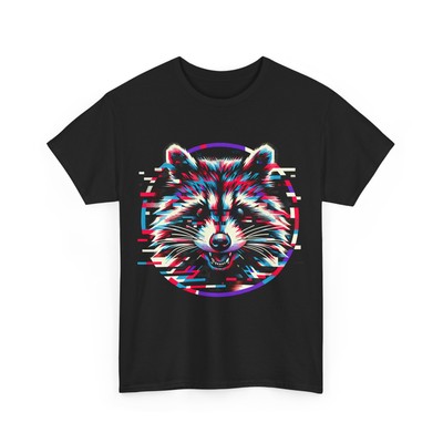 Glitchy Raccoon Unisex Tee, Graphic T-Shirt, Trendy Casual Wear, Unique [...]
