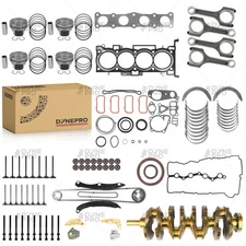Engine Rebuild Kit w/ Crankshaft & ConRod & Timing Kit For Hyundai KIA 2.0T G4KH