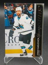 Jonah Gadjovich Young Guns Rookie RC 499 UD Series 2 - NHL San Jose Sharks