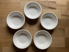Set Of 5 Simple Cottage Core Ceramic Dipping Bowl 3"