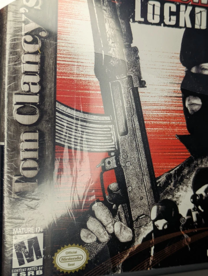 Tom Clancy's Rainbow Six Lockdown (Nintendo GameCube, 2005) New SEE PHOTOS - Image 4 of 4