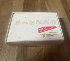 20 Hallmark Blank Thanks Note Cards With Envelopes