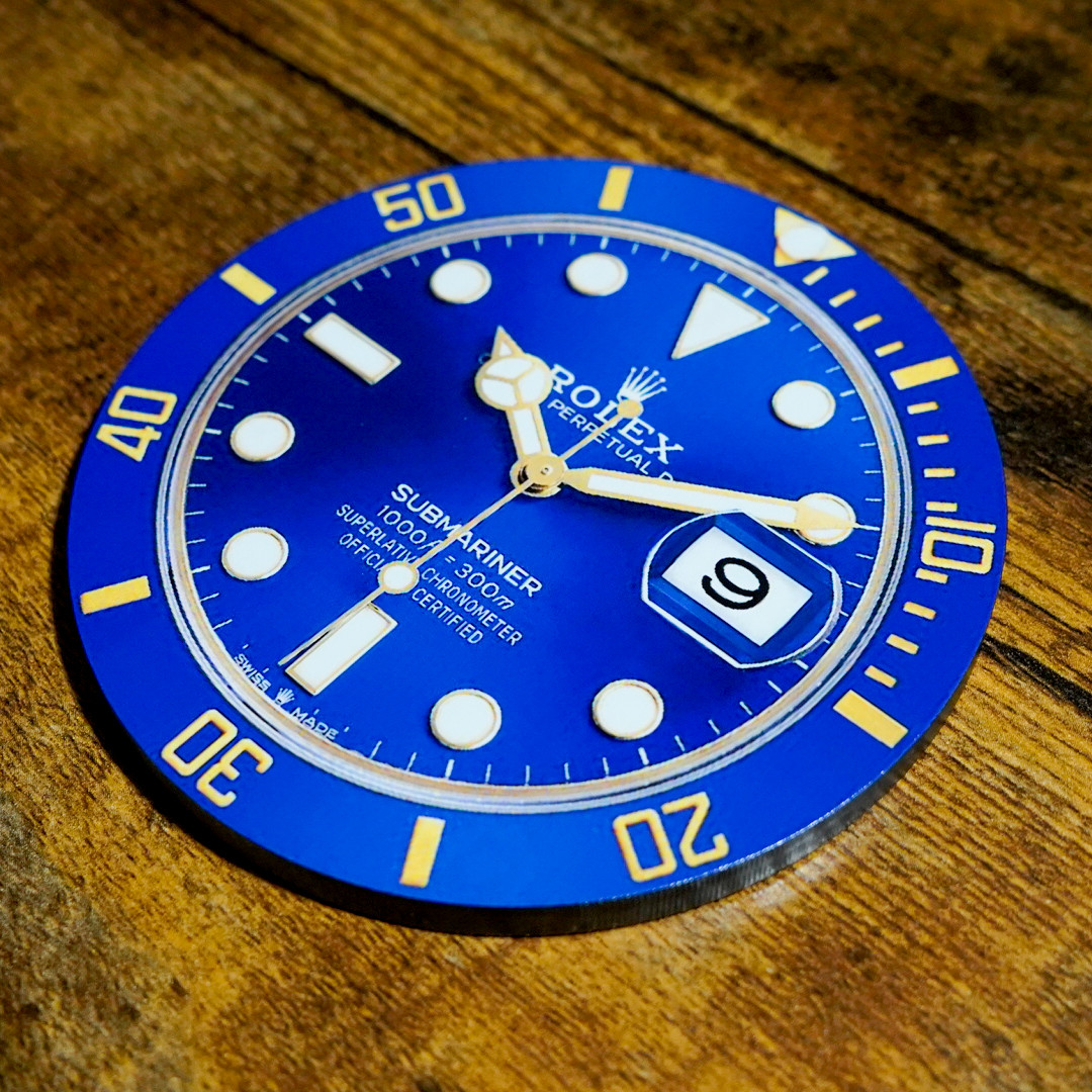 Подставки Rolex Submariner Bluesy Watch Dial