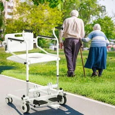 Patient Chair Transferred Lift Wheelchair Removable Split Type Wheelchair 250 lb