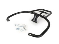 Topcase-TräGer Moto Nostra Hinten Schwarz Matt FüR Vespa Gt, Gtl, Gtv, Gts, GTS