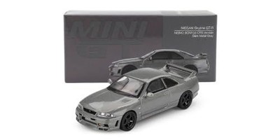 Sunrich Japan RHD Nissan Skyline GT-R Dark Metal Gray (NISMO MGT01128-R Mini