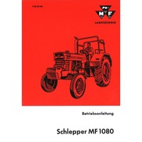 Massey Ferguson MF1080 Traktor Gebrauchsanleitung Viertakt Vierzylinder