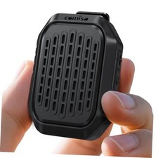 Wearable Bluetooth Speaker, IPX7 Waterproof, Clip-On Portable Wireless Black