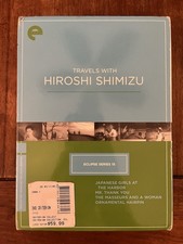 Travels With Hiroshi Shimizu (1933-1941) Eclipse Series #15 Criterion NEW OOP