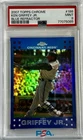 2007 Topps Chrome - Ken Griffey Jr #186 Blue Refractor PSA 9