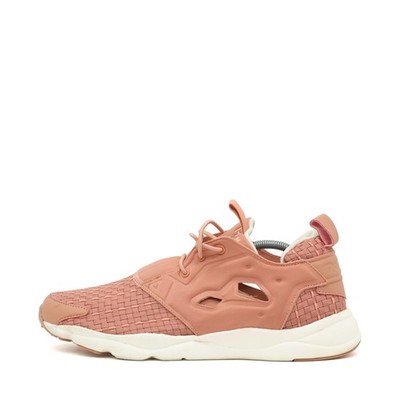 Reebok Damen Furylite Woven Schuh Koralle Textil Leichtgewicht Sneaker EU 41