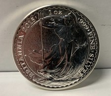 1oz Silver Britannia 2015 Royal Mint 0.999 Bullion Coin