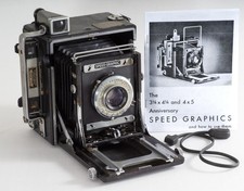 Graflex 3-1/4 X 4-1/4 Anniversary Speed Graphic 1940-46 127mm Kodak Ektar Lens