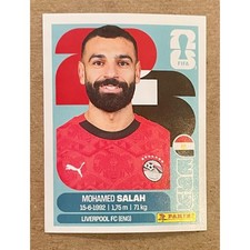 2026 Panini FIFA World Cup Mohamed Salah Egypt Liverpool FC White Sticker EGY17