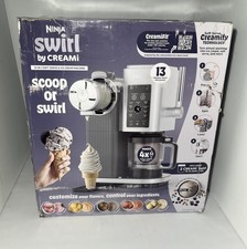 Ninja Swirl By CREAMi 13 In 1 Soft Serve Ice Cream Maker NC701