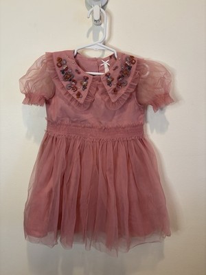 Next NWT embroidered tulle baby girl dress 2-3 yrs old