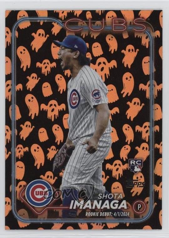 2024 Topps Update Rookie Debut Ghost Foil Shota Imanaga #US281 Rookie RC 3pb