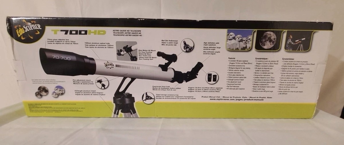EDU Science Astro Gazer 700 Young Astronomer's Refractor Telescope