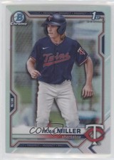 2021 Bowman Draft Chrome Refractor Noah Miller #BDC-109 6u5
