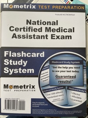 Brand new, unopened National Certified Medical Assistant Exam Mometrix Test Prep