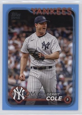 2024 Topps Japan Edition Blue /150 Gerrit Cole #112 05ns