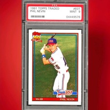 1991 Topps Traded - Phil Nevin #83T PSA 9