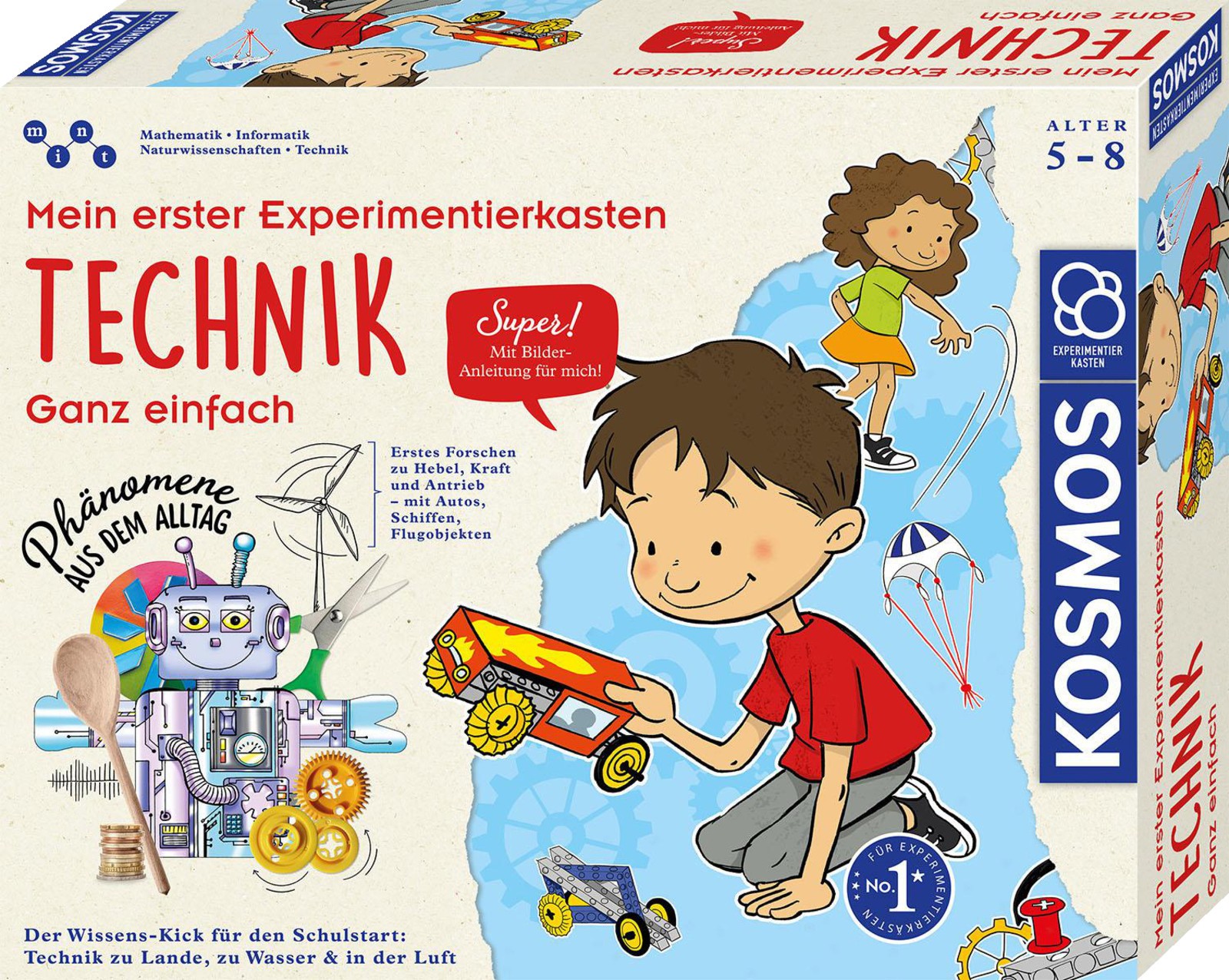 KOSMOS Mein erster Experimentierkasten Technik Experimentierkasten Mehrfarbig 5190₽