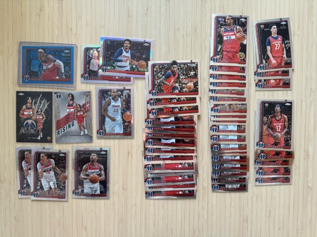 Topps Chrome 2025-26 NBA Basketball Washington Wizards Lot Richaun Holmes /150