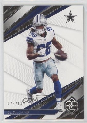 2021 Panini Limited Spotlight Silver 73/149 CeeDee Lamb #4 0o6v