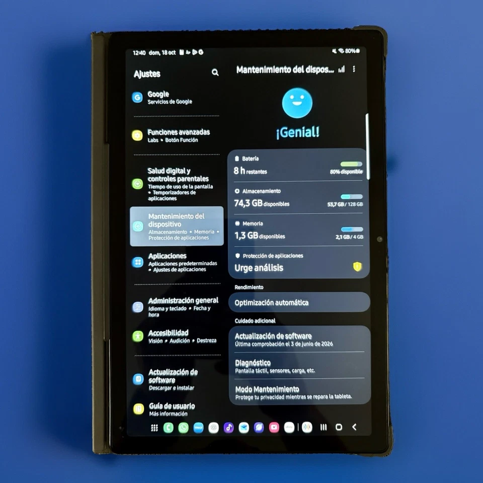 Samsung Galaxy Tab A8 · 128GB · Wi-Fi, foto 1 de 4