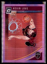 2018-19 Donruss Optic Pink Prism Refractor Kevin Love Cavaliers 138