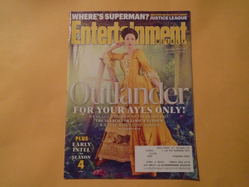 Nov. 17 2017 Entertainment Weekly Outlander Caitriona Collector's Issue #1491 EW