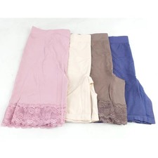 Breezies Women's 4-pack Set Seamless Smoothing Mid-Thigh Short Mauve